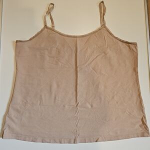 Lane Bryant Beige Tan Nude Tank Top Camisole, Size 18/20